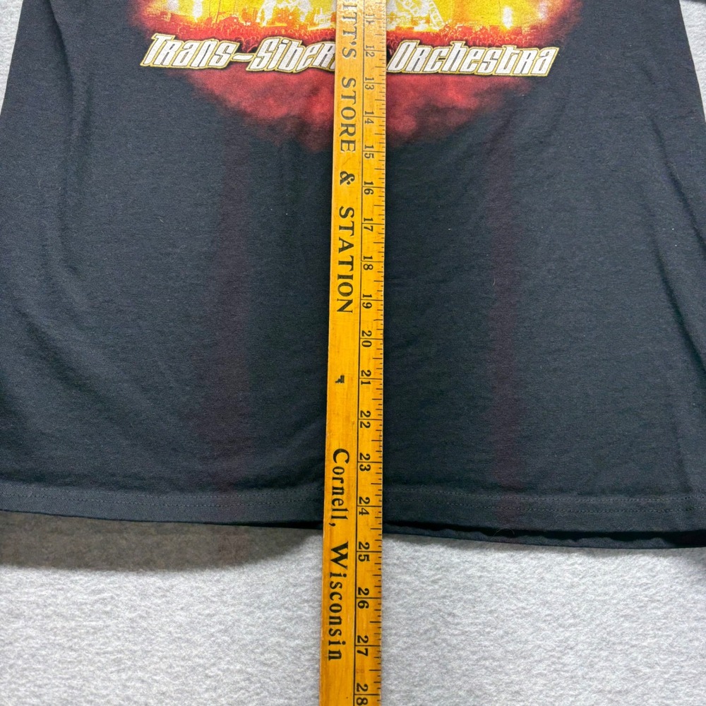 Trans-Siberian Orchestra Winter Tour 2008 Vintage TShirt Mens Medium Anvil Black - Picture 5 of 7
